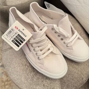 Superga white canvas sneakers Size 41 Women's